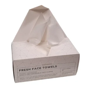 Attēls sejas tīrīšanas salvetes 80 gab.