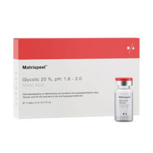 Matrixpeel ķīmiskais pīlings - glikolskābe 20% 5 x 5 ml