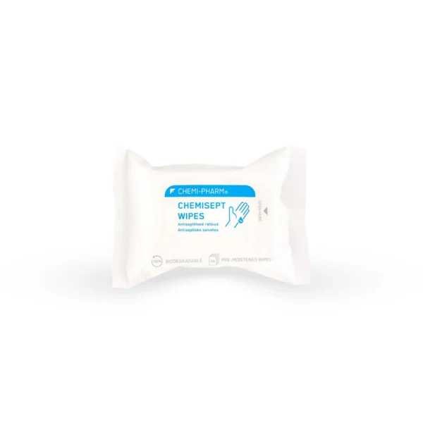 CHEMISEPT WIPES — 24 salvetes iepakojumā